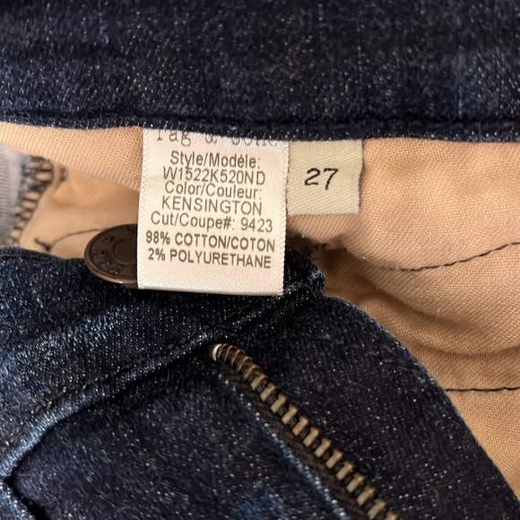 Rag & Bone Dark Wash Skinny Jeans Size 27 - Picture 3 of 9